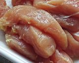 おうち居酒屋★ササミの唐揚げ旨辛だれ作り方2写真