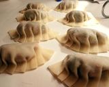 香菜・鶏・ココナッツミルクでベトナム餃子作り方2写真