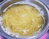 ごろっとベーコンのペペロンチーノ作り方5写真