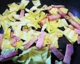 ごろっとベーコンのペペロンチーノ作り方7写真