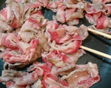 簡単！激ウマ！牛肉もやしのガリバタソース作り方4写真