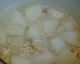 ヘルシー！大根と鶏ひき肉の韓国風煮！作り方5写真