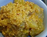 ヘルシー！大根と鶏ひき肉の韓国風煮！作り方7写真