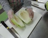 青パパイヤの生春巻き作り方1写真