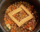 【節分であまりがち】厚揚げ桝で福豆の煮物作り方4写真