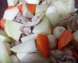 豚肉と聖護院大根の煮物作り方4写真
