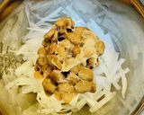 ごま油香る♪やみつき大根納豆♫作り方2写真