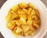 りんごとさつまいものチーズケーキ作り方8写真