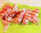 娃々菜と豚バラの塩ダレあんかけ風炒め作り方3写真