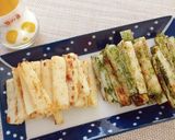 長芋焼き(青海苔＆粉チーズ2種)作り方5写真
