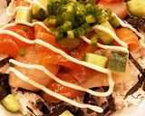 絡み合うマヨが最高！海鮮漬け丼作り方7写真