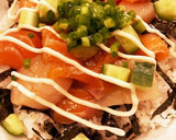 絡み合うマヨが最高！海鮮漬け丼作り方7写真