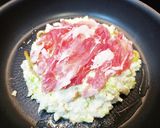 超簡単！白菜と豆腐のうどんモダン焼き！作り方6写真