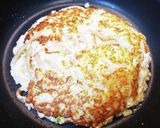 超簡単！白菜と豆腐のうどんモダン焼き！作り方7写真