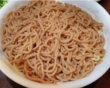 菊芋粉末で血糖対策の麺を作ってみた。作り方4写真