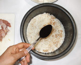 里芋炊き込みご飯♪簡単気分の落ち込み作り方3写真
