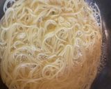 ゴマ香る春菊の和風パスタ作り方3写真