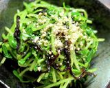 【シンプル副菜☆】豆苗の塩昆布和え♬作り方5写真