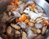圧力鍋でモツと牛すじのトロトロ煮込み作り方8写真
