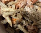 チキンチキンごぼう/七尾市学校給食作り方6写真