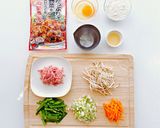 ワンパンアレンジ!麻婆はるさめチヂミ作り方2写真