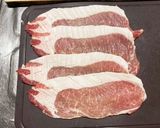 とろけるチーズと大葉のミルフィーユカツ作り方3写真