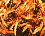 しめじの佃煮おろし乗せ作り方5写真