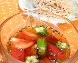 暑い日に野菜たっぷり☆洋風つけ麺作り方6写真