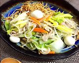 野菜たっぷり☆パリパリ皿うどん風作り方5写真