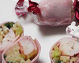 お子様喜ぶ☆巻き巻き麺2種（卵乳小麦無）作り方5写真