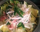 豚肉と白菜とモヤシとニラの旨辛鍋作り方6写真