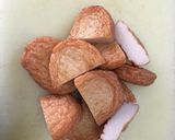 味染み美味しい♡さつま揚げと蒟蒻の甘辛煮作り方2写真