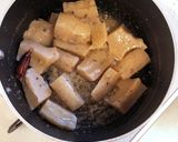 味染み美味しい♡さつま揚げと蒟蒻の甘辛煮作り方5写真