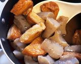 味染み美味しい♡さつま揚げと蒟蒻の甘辛煮作り方9写真