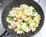 豚バラ肉とキャベツの下茹で中華炒め作り方5写真