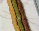 ♡全粒粉と米粉♡迷彩柄のサクサククッキー作り方4写真