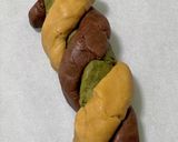 ♡全粒粉と米粉♡迷彩柄のサクサククッキー作り方5写真