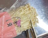 まな板要らず！えのきはキッチンバサミDE作り方4写真