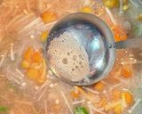 レンコン・オクラ・きのこの栄養満点味噌汁作り方4写真