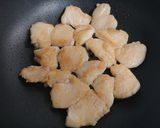 鶏胸肉のクルミ入り青椒肉絲風作り方3写真