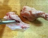 鶏手羽元とレッドキドニーのトマト煮作り方1写真