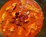鶏手羽元とレッドキドニーのトマト煮作り方6写真