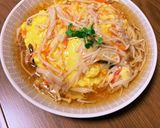 和風えのき餡の天津飯作り方11写真