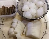 ★姜葱醤で作る★柔らかお肉と大根の煮物作り方1写真