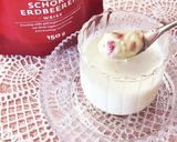 ホットミルクにチョコがけドライ苺☆*｡作り方7写真