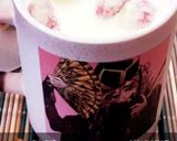 ホットミルクにチョコがけドライ苺☆*｡作り方10写真