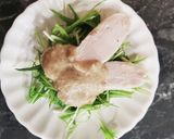 ラー油が決め手！我が家のゴマドレ！作り方3写真