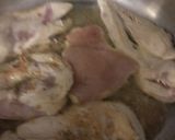 チキンとケイパークリームソース作り方2写真