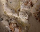 チキンとケイパークリームソース作り方3写真