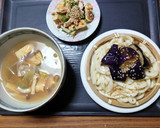 ヨウサマの減塩揚げ茄子のみぞれつけうどん作り方4写真
